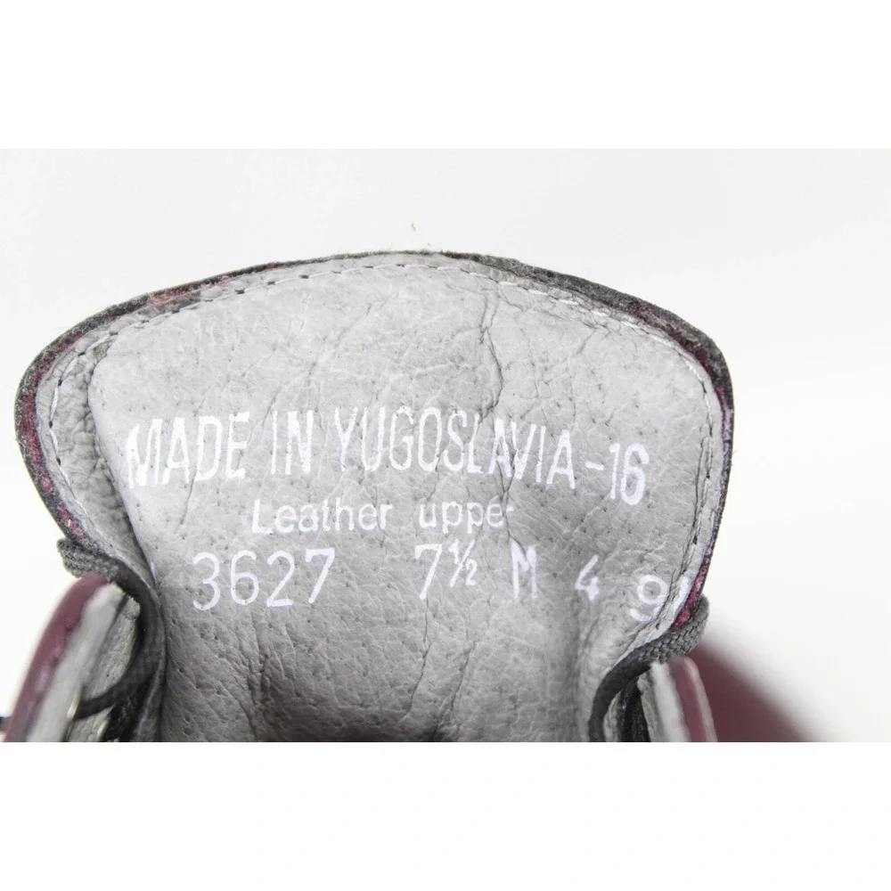 Rockport Leather Dressports‎ Vibram Sole Men's Shoes 7.5 M Burgundy Lightweight
